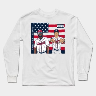 Michael Harris II & Vaughn Grissom Troublemakers Long Sleeve T-Shirt